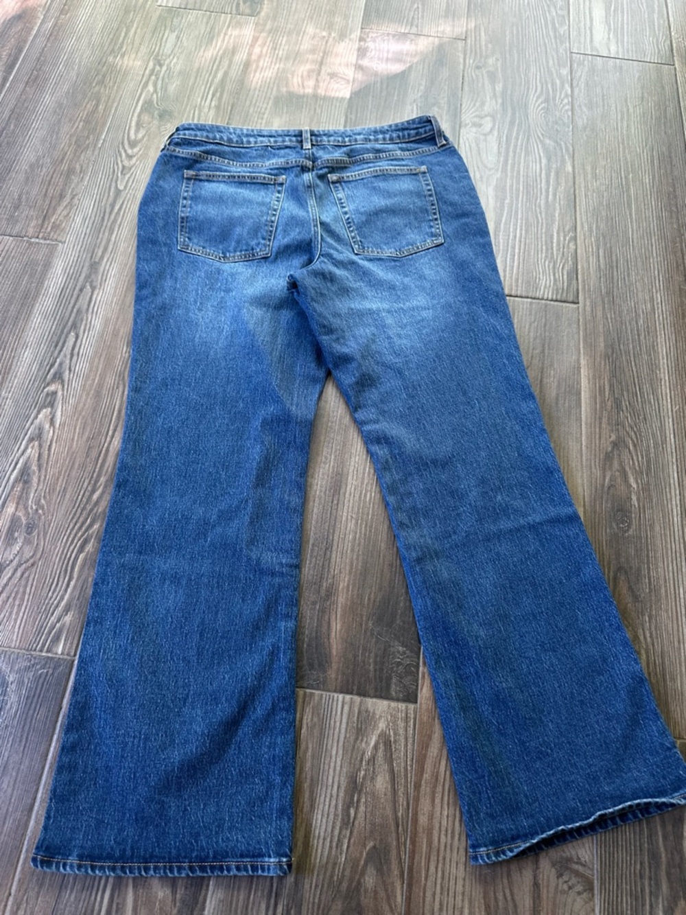 Free Assembly Mid Rise Bootcut Jeans - Blue - Picture 4 of 13